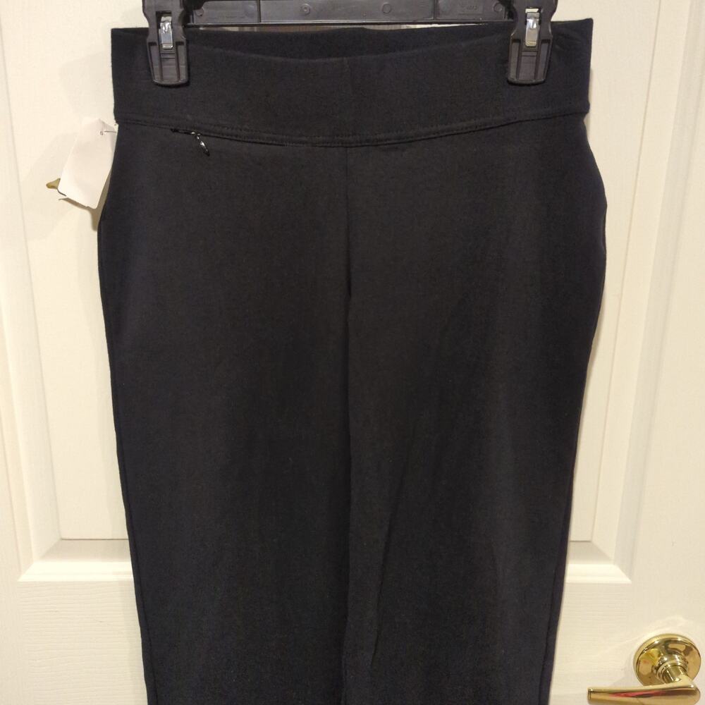 Lands' End Black Straight-Leg Pants - Picture 2 of 6